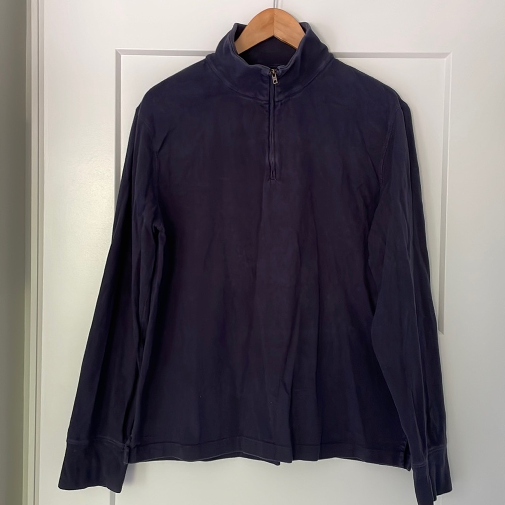 J.Crew Cotton Half-Zip Sweatshirt
